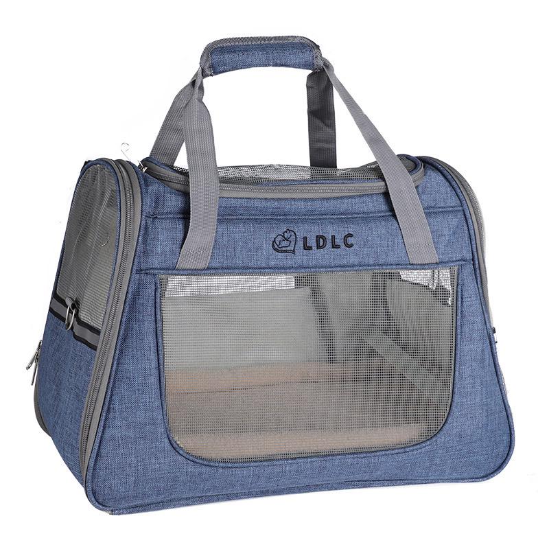 Large Capacity Foldable Rolling Pet Carrier - Portable Cat Suitcase