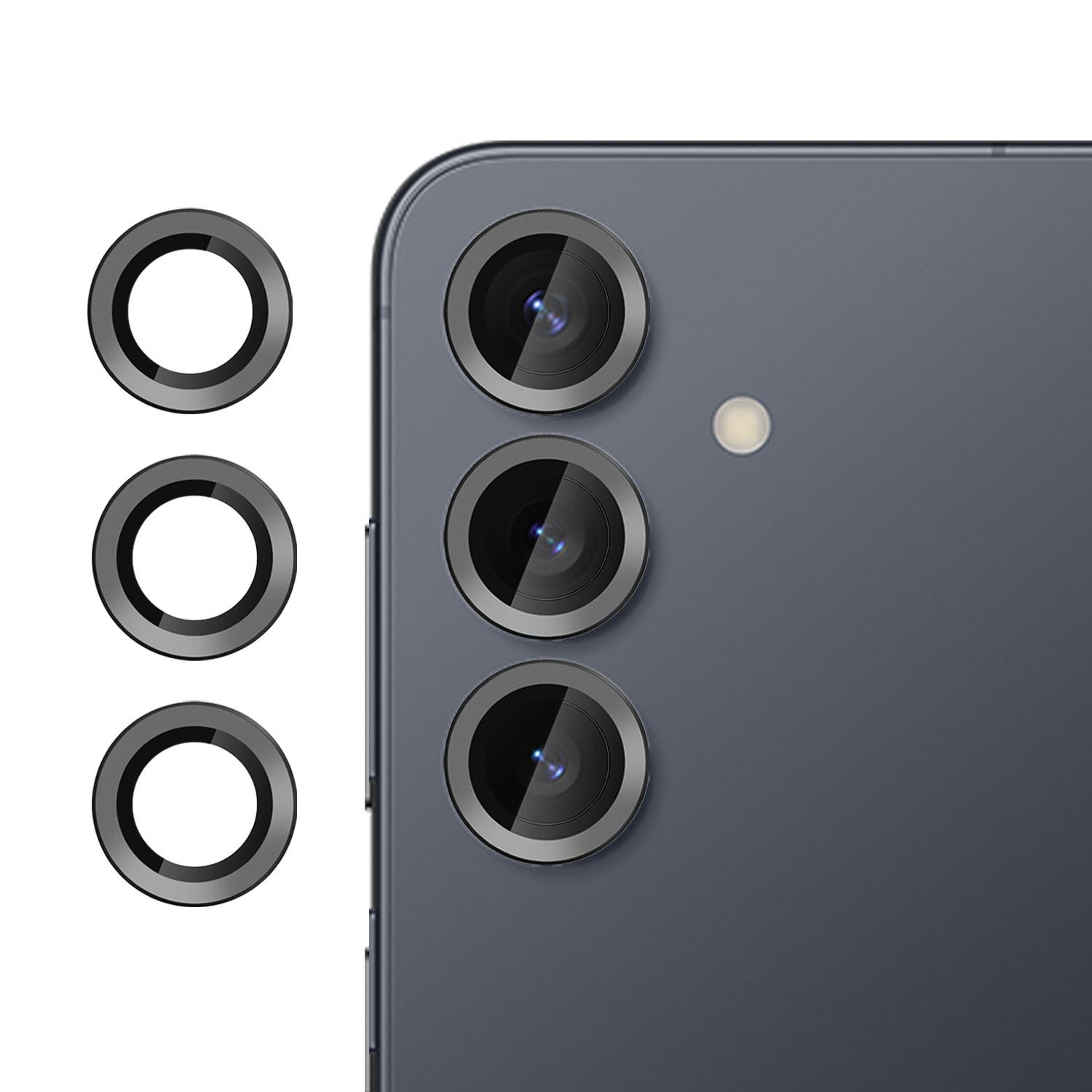 

Для Samsung Galaxy S25+ Защита объектива телефона Защита от царапин Ультратонкая пленка из закаленного стекла Black