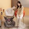 Cartoon Unicorn Half-Wrapped Seat Cushion Back Support Cushion Non-Slip Office Chair Pad Cute Animal Lumbar Pillow Gift
