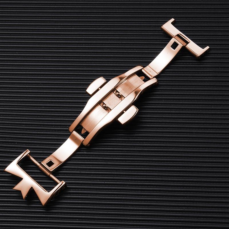 Для часов Vacheron Constantin Серия Аксессуары для пряжек Часовой ремешок Оригинальный стиль Пряжка-бабочка Браслет 18мм 20мм 18mm&Have logo