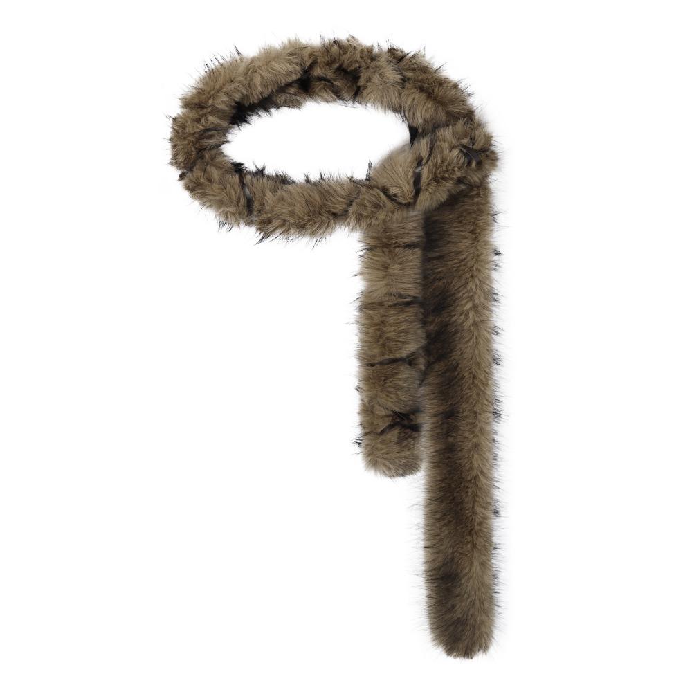 Super Soft Soft Plush Belt Fluffy Plush Waist Chain Hiphop Jeans Belt Street Dance Accessory