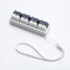 Cute Cat Relax Button Keycap, Kawaii Cat 4-Key Keyboard Fidget Toy For Friends Gift, Portable Fidget Keychain Fashion Bag Charm