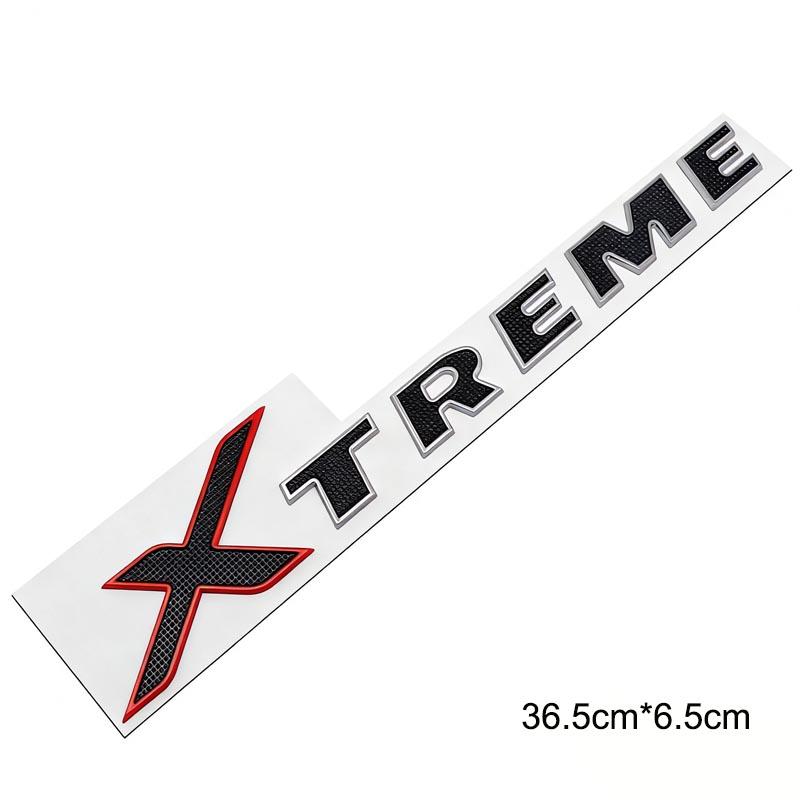 3D ABS XTREME Badge Sticker Side Fender Rear Trunk Emblem Decal Car Exterior Styling Accessories