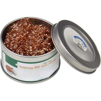 Detergente per punte per saldatore, filo per pulizia punte per saldatura, pulitore per punte in spugna per saldatura in ottone per la pulizia di teste e punte di ferri da saldatura