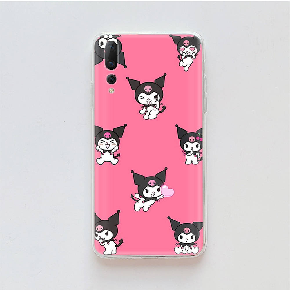 Transparent Case for Samsung A04 A14 A23 M33 M53 Realme 10 9 C35 C55 VIVO X80 Infinix Hot 30 Note 11 Tecno Spark 8P Pro L-15 Kuromi