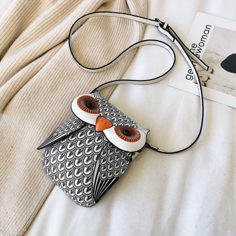 REWELL 2025 Fashion Cartoon Owl Small Crossbody Bag