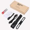 Kratax Powerful Zoom Powerful LED 835 5 Dimming Power Disaster Includes One 3000mAh Rechargeable Powerful Bicycle Light with Flashlight, Light,