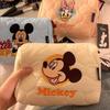 Disney Mickey Mouse Themed Cosmetic Bag Exquisite Toiletry Bag Compact Storage Bag Portable Travel Bag Birthday Gift
