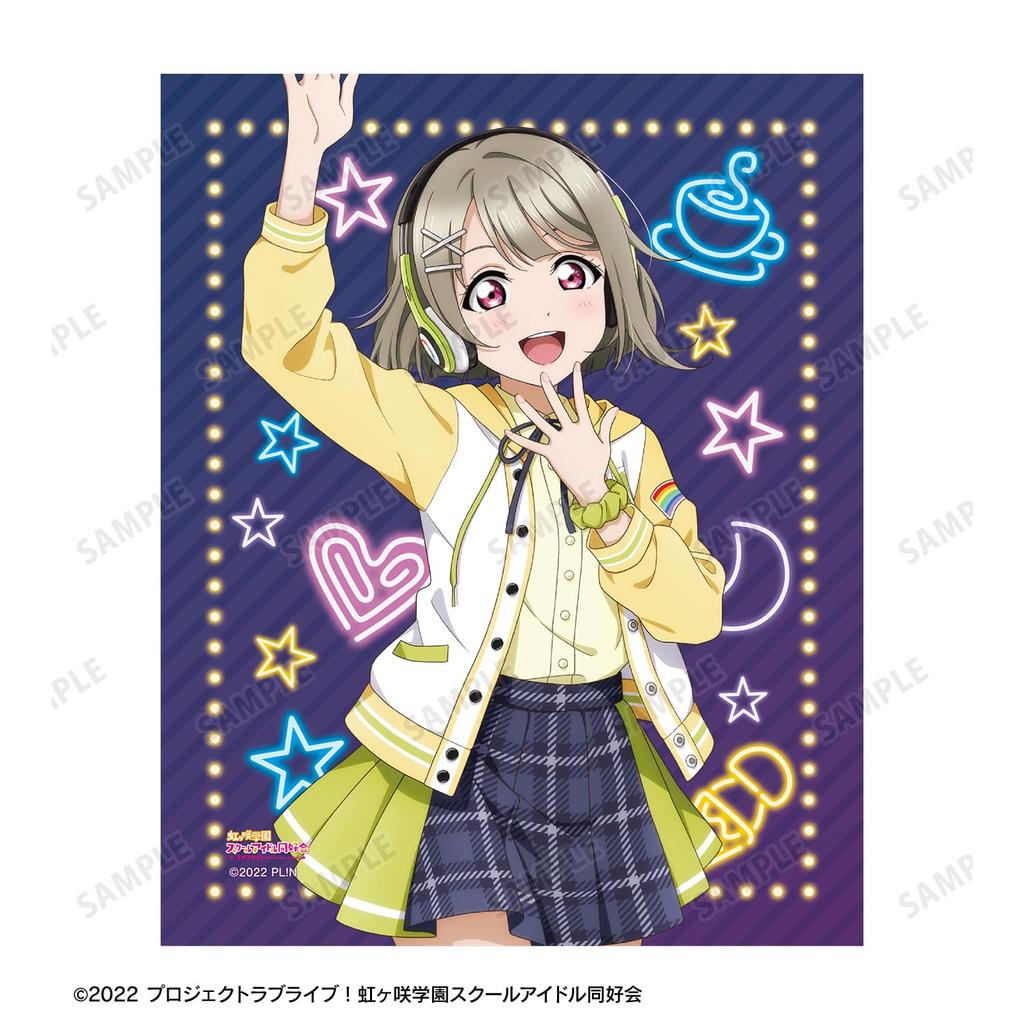 Love Live! Nijigasaki High School Idol Club Original Illustration by Nakasu Kasumi Miracle STAY TUNE! Canvas Board