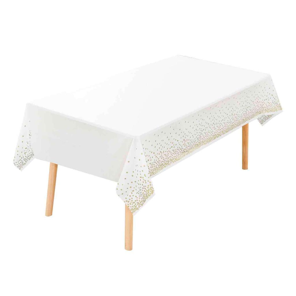 Disposable PEVA Cartoon Balloon Tablecloth - Oil-Proof, Thickened for Birthdays & Kindergarten Parties