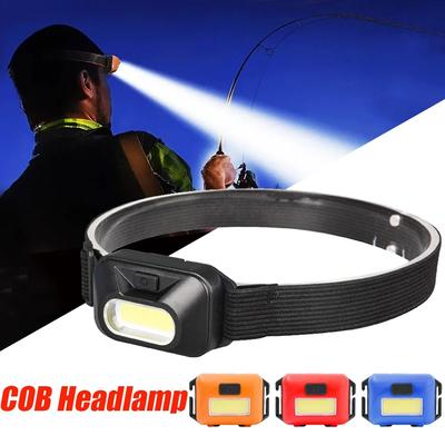 3000lm Mini COB Farol Portátil LED Headlamp À Prova D'Água Luz Frontal Com 3 Modos de Iluminação Ao Ar Livre Camping Caminhadas Lanterna de Cabeça