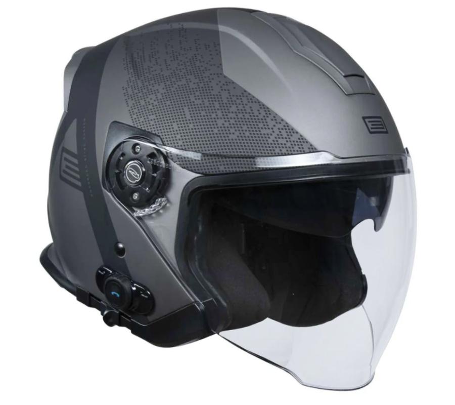 Kask Origine Palio 2.0 + Bt Hyper Matt Black Titanium Xxl