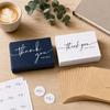 Thank You Card Set with Envelopes and Stickers Blank Folded Cards for Handwritten Messages Business Appreciation Gift Includes 2 Designs 5 Cards Each