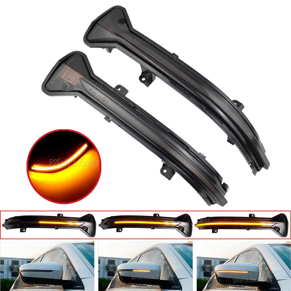 1Pair Dynamic Turn Signal Blinker LED Side Wing Rearview Mirror Indicator Repeater Light For BMW 3er G20 G21 G28 G2x