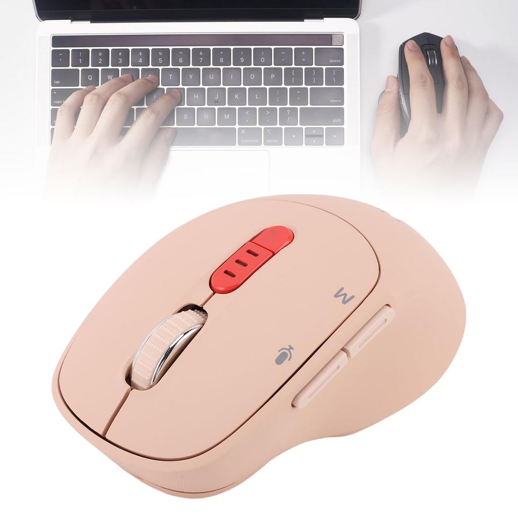 AI Voice Mouse for GPT 6 in 1 Voice Typing Translation Quiet Ergonomic Rechargeable   Wireless Computer Mouse for Desktop PC