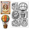 PVC Plastic Clear Stamps for DIY Scrapbooking Photo Album Decorative Cards Making Sloth 160x110mm