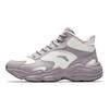 Anta Comfortable Fashion Versatile Wear Resistant Breathable Low Top Dad Shoes Women sneaker White Purple Gray 922548923-2