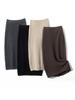 Cashmere Women's High-End Cable Knit Round Neck Sweater & High Waist Skirt Set