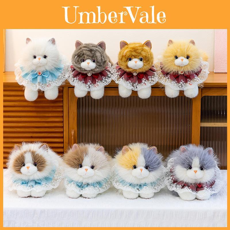 Realistic Plush Cat Doll With Pp Cotton Filling For Collectors And Kids