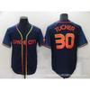 Houston Astros Baseball Jersey Bregman 2 Altuve 27 Embroidered Sports Shirt Men