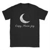 Unisex Unisex Copy Moon Joy Minimal Full Moon Space T Shirts Cotton Clothing Amazing Short Sleeve Tee Shirt Plus Size TShirts