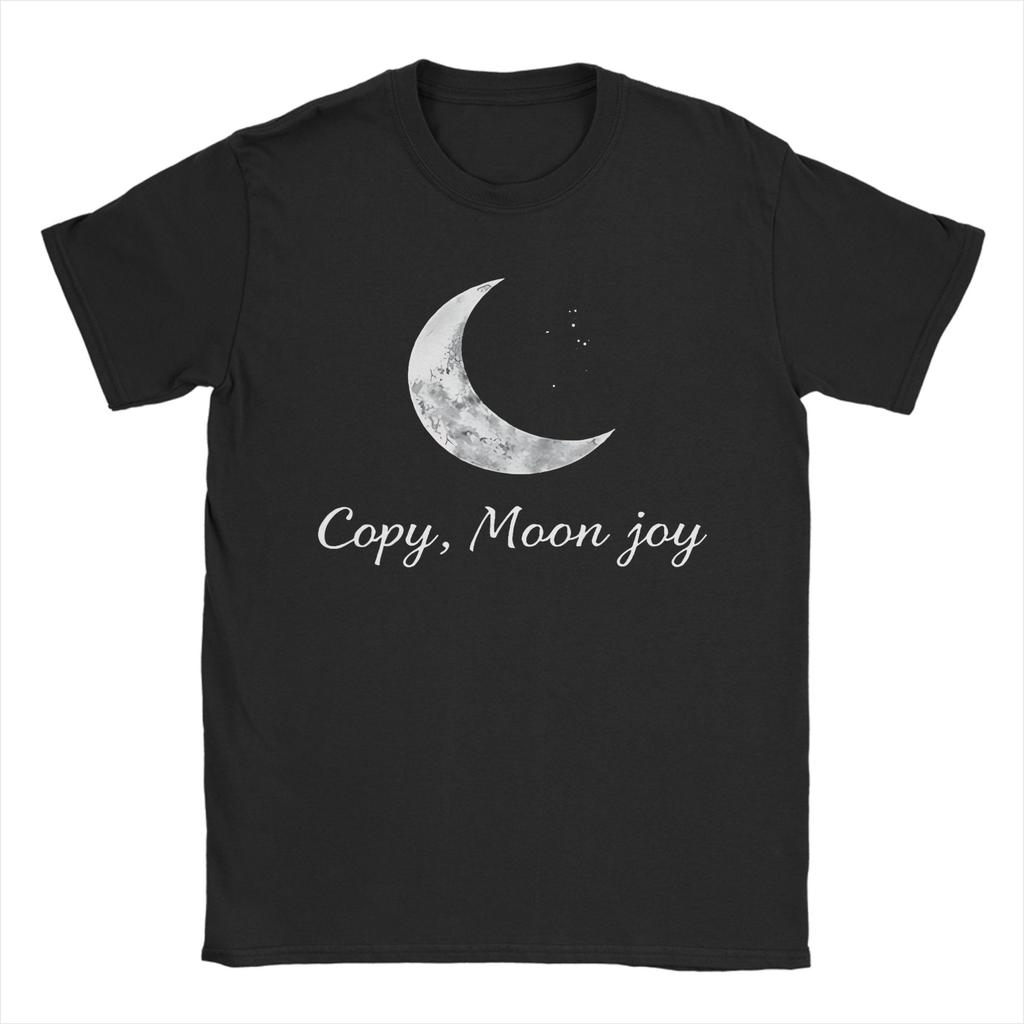 Unisex Unisex Copy Moon Joy Minimal Full Moon Space T Shirts Cotton Clothing Amazing Short Sleeve Tee Shirt Plus Size TShirts
