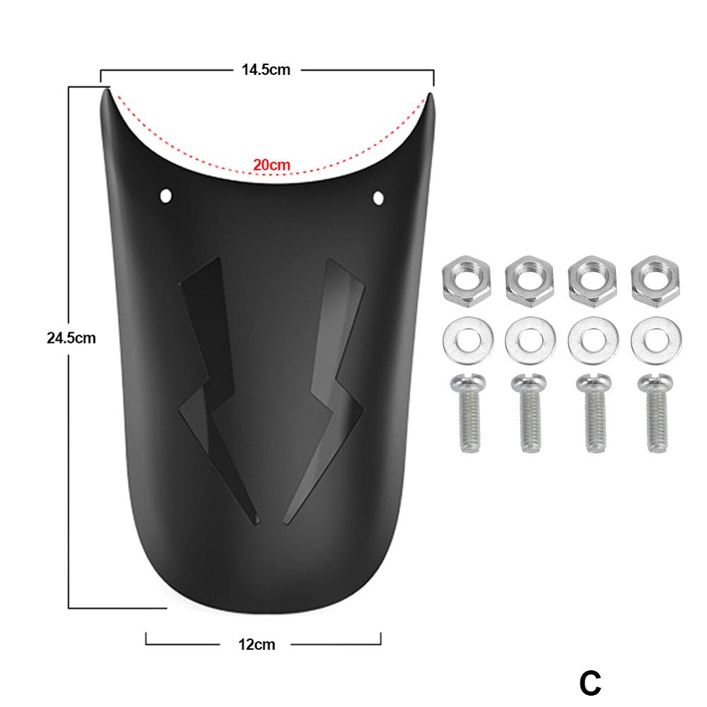 Motorcycle Front and Rear Fenders and Splash Guard Extenders for Cfmoto 150Nk Honda Cb19 Phantom 150 Suzuki Atv Feizhi 250