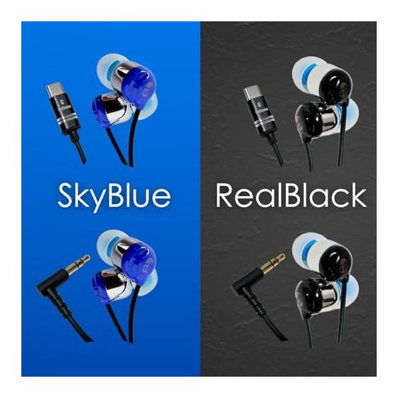 Aoi NEO cord reel set intime (Anteem) [Japanese brand] Earphone wired O2aid canal type