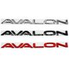 AVALON stickers are perfect for metal English logo applications on an Avalon's body.