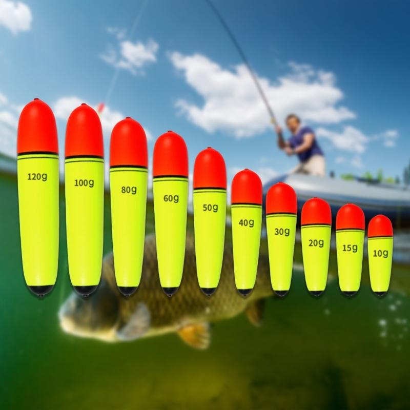 4Pcs Foam Fishing Float Floating Buoyancy Fishing Bobber Slip Float Bobber for Fishing Freshwater Saltwater Enduring