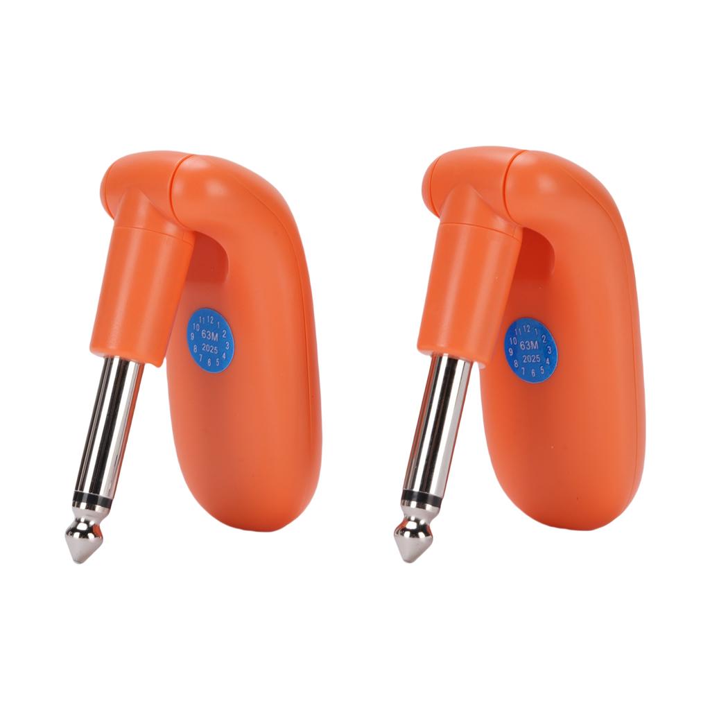 Bezprzewodowy System Gitarowy 2.4G Zestaw Nadajnika i Odbiornika Gitarowego z Możliwością Ładowania dla Gitary Elektrycznej Basowej