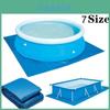 Telo di Base Quadrato Resistente all'Usura per Piscina Esterna