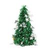 Kreativer Mini-Schreibtisch-Weihnachtsbaum, Gehäkelter Weihnachtsbaum, Weihnachtsdekorationen