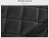 Genuine Leather Camellia Lightweight Diamond Chain Shoulder Bag - Mini Cosmetic Box Style