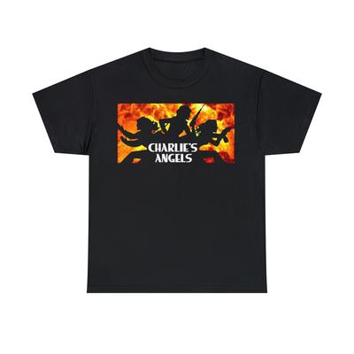 Tričko s krátkým rukávem logo Charlieho andílci