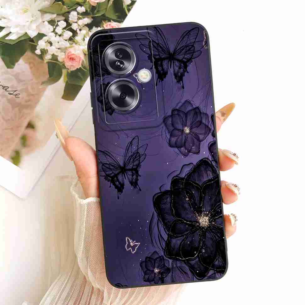 For Oppo A79 5G Case Cartoon Cat Retro Style Silicone Cover For Oppo A79 CPH2553 CPH2557 Shockproof Phone Cases Bumper