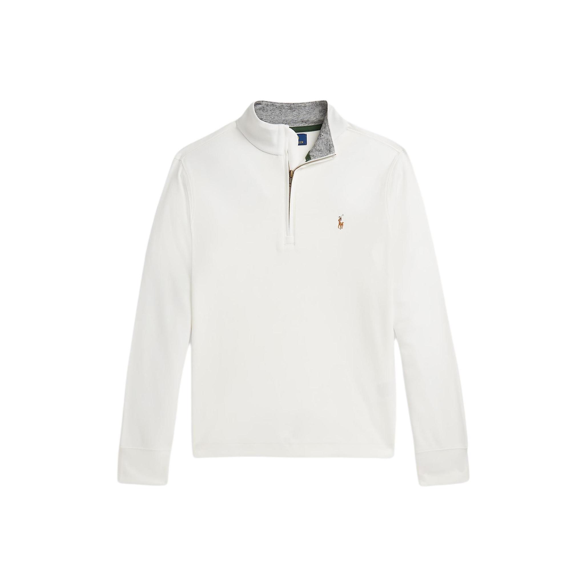 Polo Ralph Lauren Vienkrāsains Kokvilnas Interlock