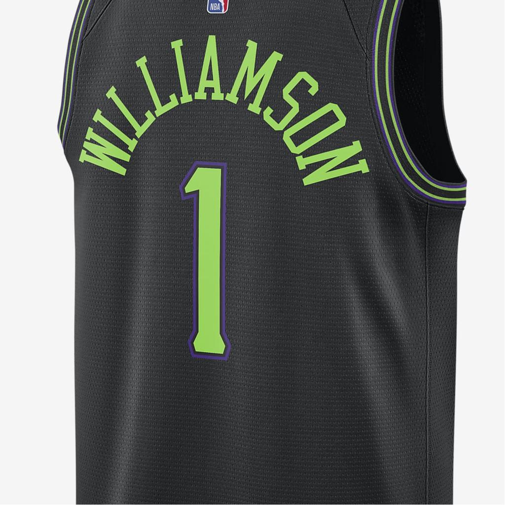 New Nike Zion Williamson New Orleans Pelican City Edition 2023/24 Men's Nike Dri FIT Nba Swingman Jersey DX8511-012