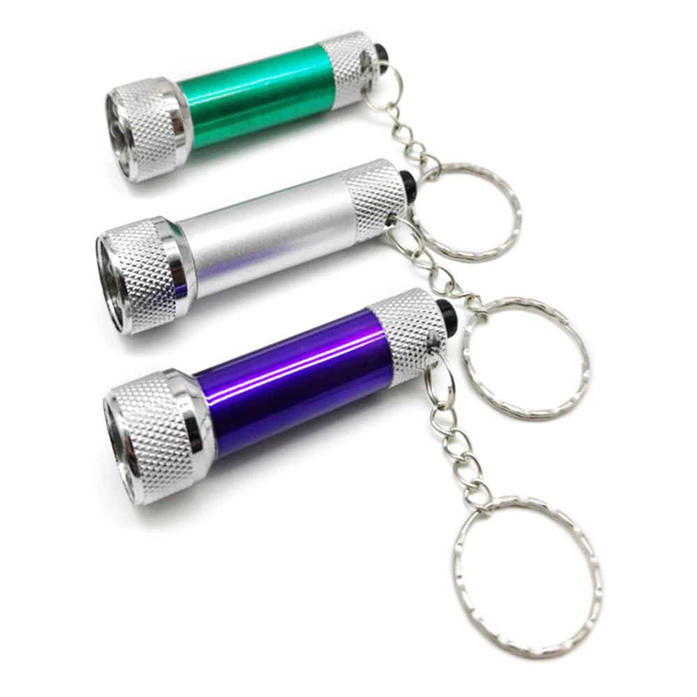 5 LED Mini Keychain Flashlight  Super Bright Small Flashlight Aluminum Alloy Camping Keychain Torch Portable Outdoor Lighting