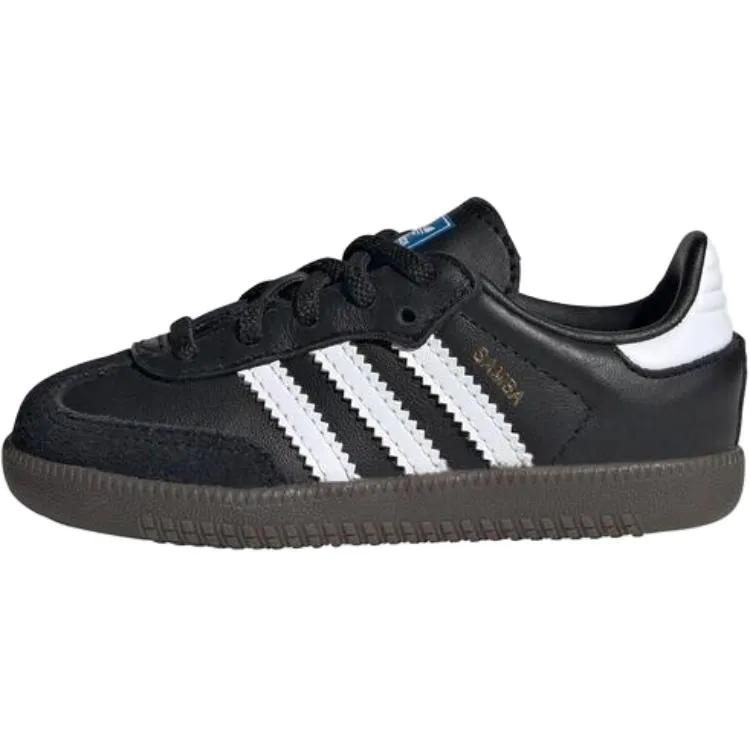adidas Samba OG I 'Black White Gum' (Unisex) Core Black / Cloud White / Gum Toddler Shoes IE3680