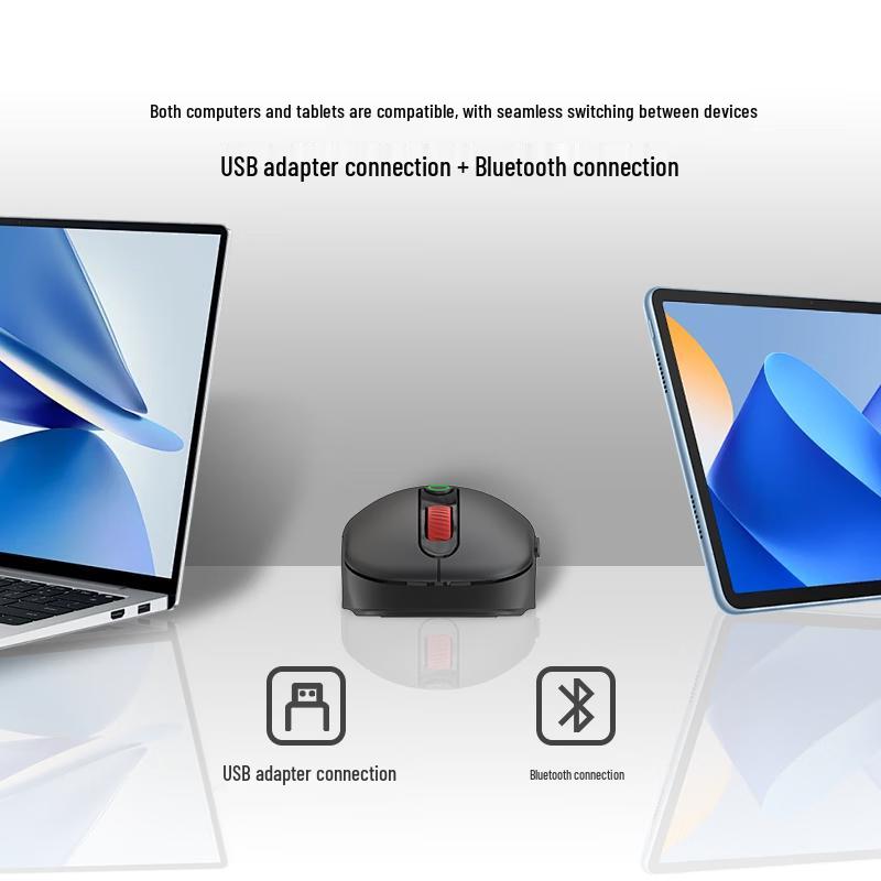 ThinkPlus Lenovo WL400 Wireless Dual-Mode Mouse