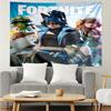 F-Fortnite game Tapestry for Bedroom Aesthetic Classroom Tapestries Wall Hanging for Living Room Dorm Office,Ideal Creative Gift