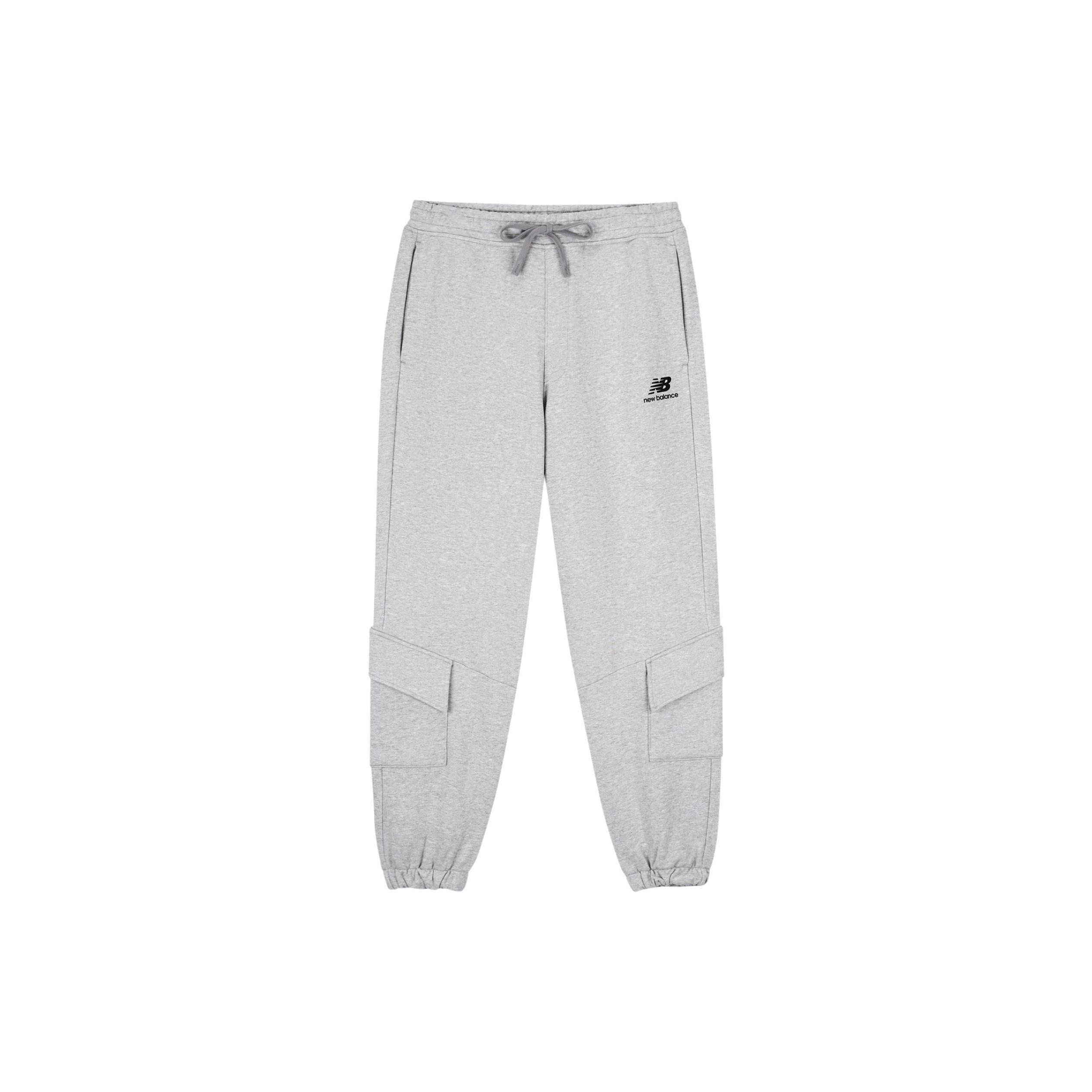 New Balance Sports Pants Knitted Sweatpants Men s Gray AMP33369-SEY XL