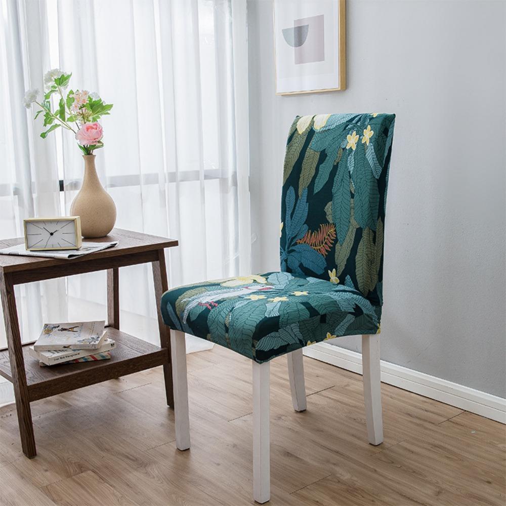 Chair Cover Full Set Dining Chair Covers Washable Stretchable Universal Fit for Home Office Restaurant