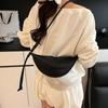 Premium Trendy Versatile Dumpling Bag Women's 2025 Summer New Fashion Shoulder Bag Korean Version Commuter Messenger Bag