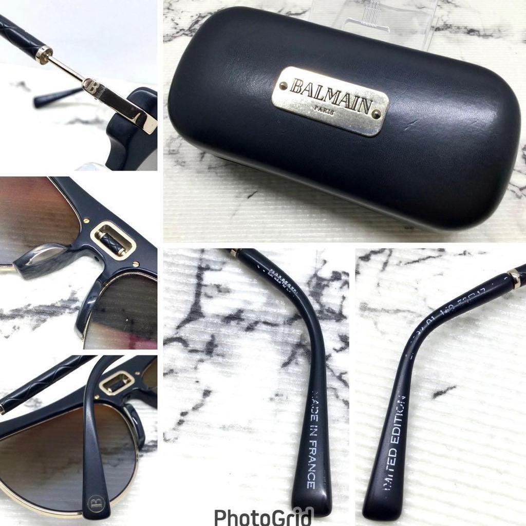 Used Vintage quality item [BALMAIN] 42.BL2032 Sunglasses Made in France