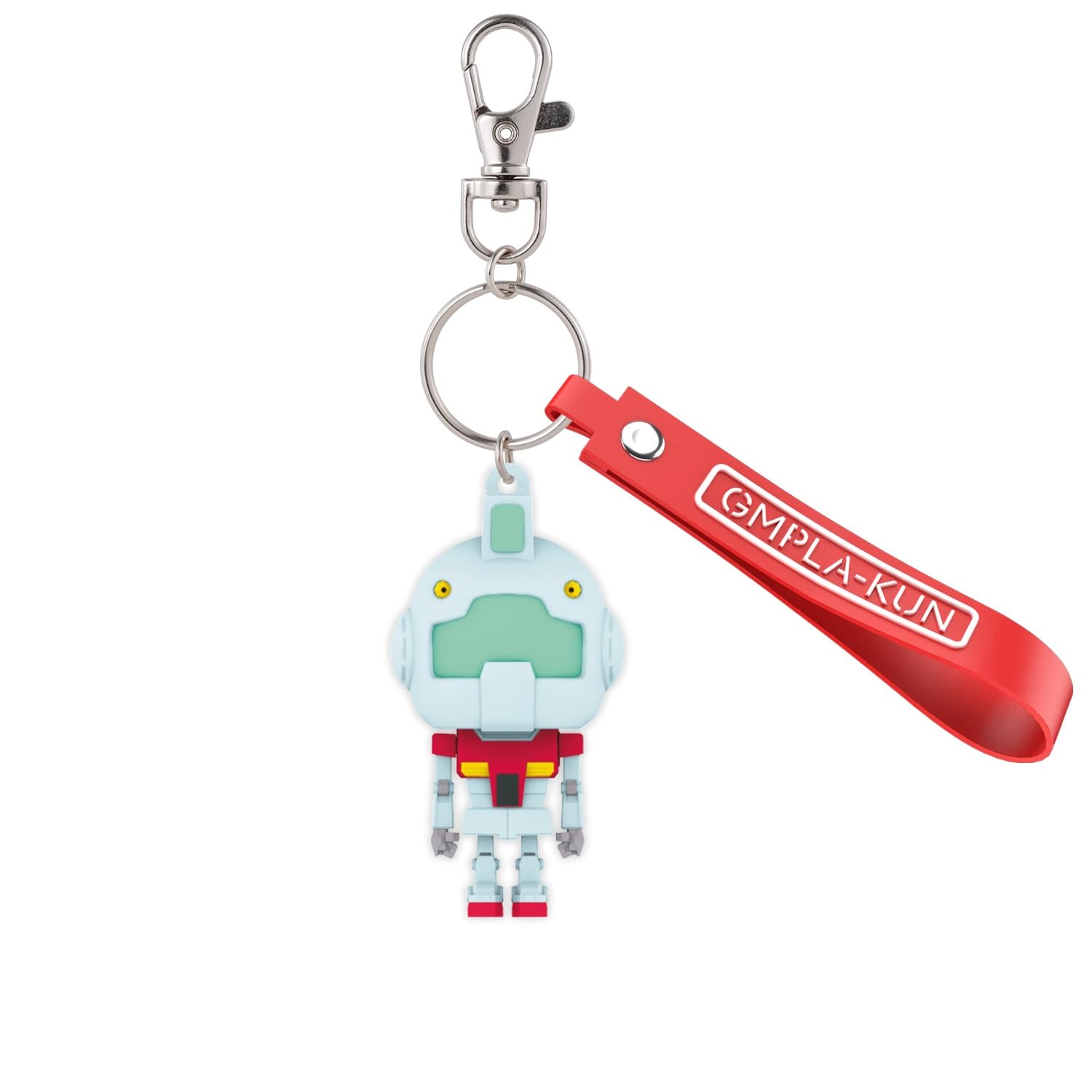 

[Bandai Spirits] Jimpla-kun Mascot Keychain, 3D Rubber Mascot, Multicolor, Standard Size