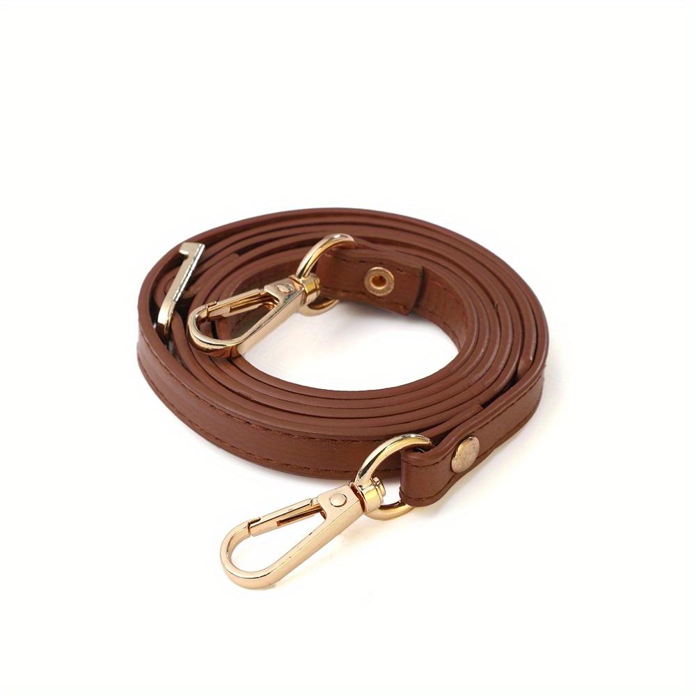 

Регулируемый ремешок для сумки из ПУ кожи длиной 120 см для женской сумки через плечо, сменный ремешок для сумки для сумок через плечо, аксессуары, горячий темный кофе