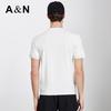 Antonio Herren Jacquard Rundhals Kurzarm T-Shirt
