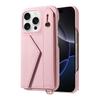 Leather Phone Case for IPhone16e 16promax 15plus 14promax 14plus 13promax13mini Shockproof Anti-Drop with Stand and Wallet Cover